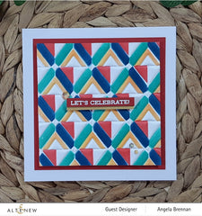 Stencil & Embossing Folder Bundle Geo Triangles
