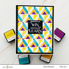 Stencil & Embossing Folder Bundle Geo Triangles