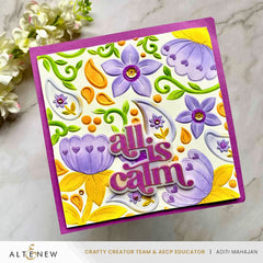 Stencil & Embossing Folder Bundle Hearts & Paislies