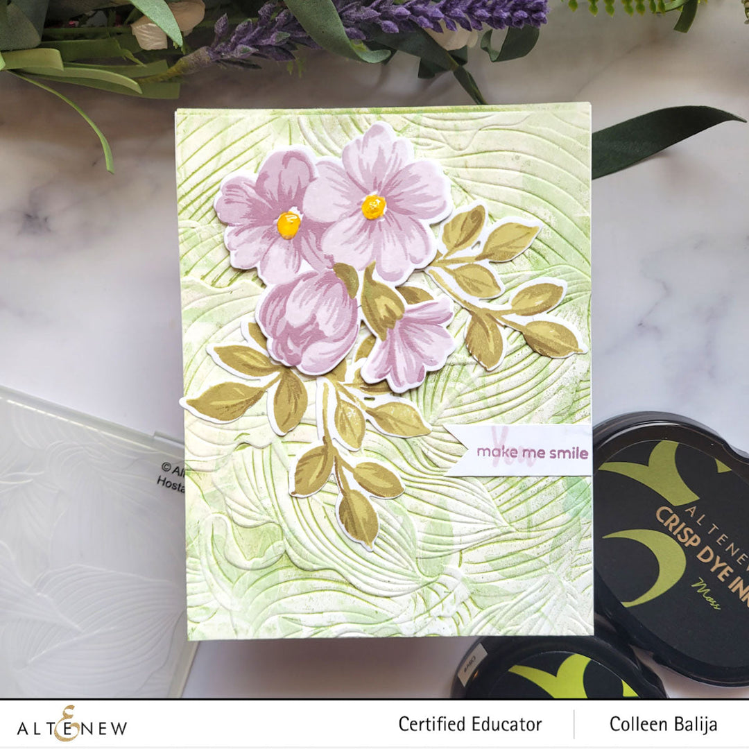 Stencil & Embossing Folder Bundle Hosta