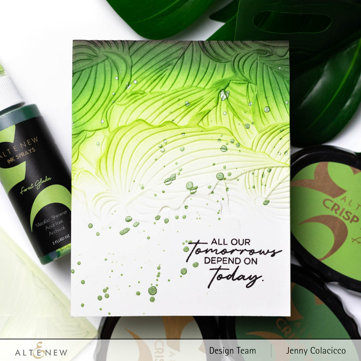 Stencil & Embossing Folder Bundle Hosta