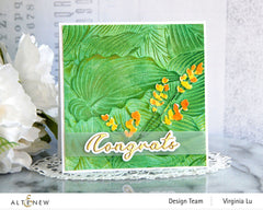 Stencil & Embossing Folder Bundle Hosta