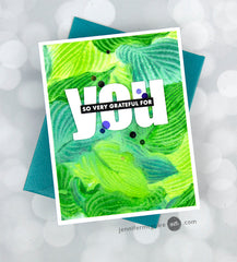 Stencil & Embossing Folder Bundle Hosta