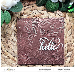 Stencil & Embossing Folder Bundle Hosta