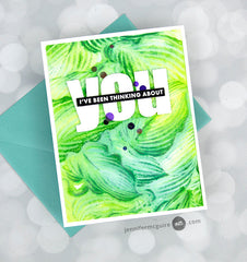 Stencil & Embossing Folder Bundle Hosta