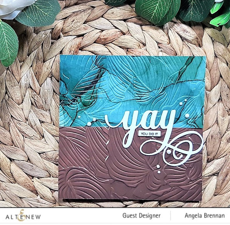 Stencil & Embossing Folder Bundle Hosta