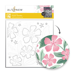 Stencil & Embossing Folder Bundle Joyful Garden