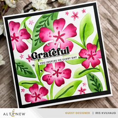 Stencil & Embossing Folder Bundle Joyful Garden