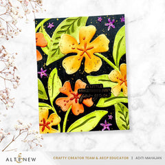 Stencil & Embossing Folder Bundle Joyful Garden