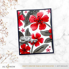Stencil & Embossing Folder Bundle Joyful Garden