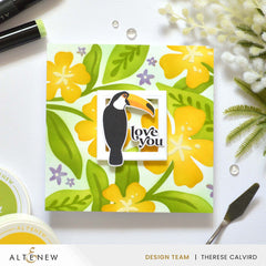 Stencil & Embossing Folder Bundle Joyful Garden