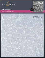 Stencil & Embossing Folder Bundle Joyful Garden
