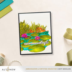 Stencil & Embossing Folder Bundle Lilypad Dreams