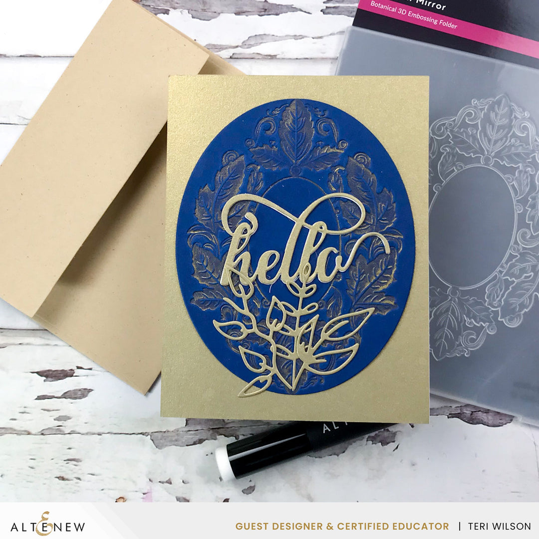 Stencil & Embossing Folder Bundle Magical Mirror