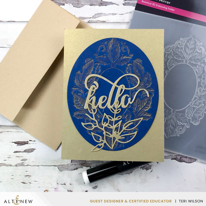 Stencil & Embossing Folder Bundle Magical Mirror
