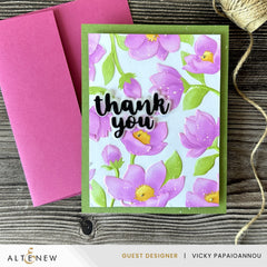 Stencil & Embossing Folder Bundle Magnolia Dreams