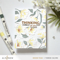 Stencil & Embossing Folder Bundle Magnolia Dreams