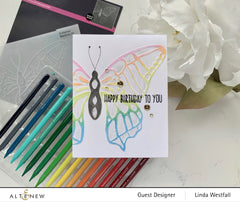 Stencil & Embossing Folder Bundle Mariposa