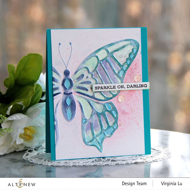 Stencil & Embossing Folder Bundle Mariposa