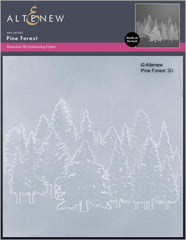 Stencil & Embossing Folder Bundle Pine Forest