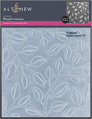 Stencil & Embossing Folder Bundle Playful Leaves