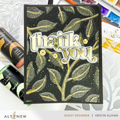 Stencil & Embossing Folder Bundle Playful Leaves