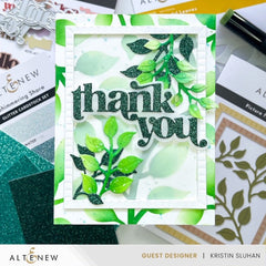 Stencil & Embossing Folder Bundle Playful Leaves