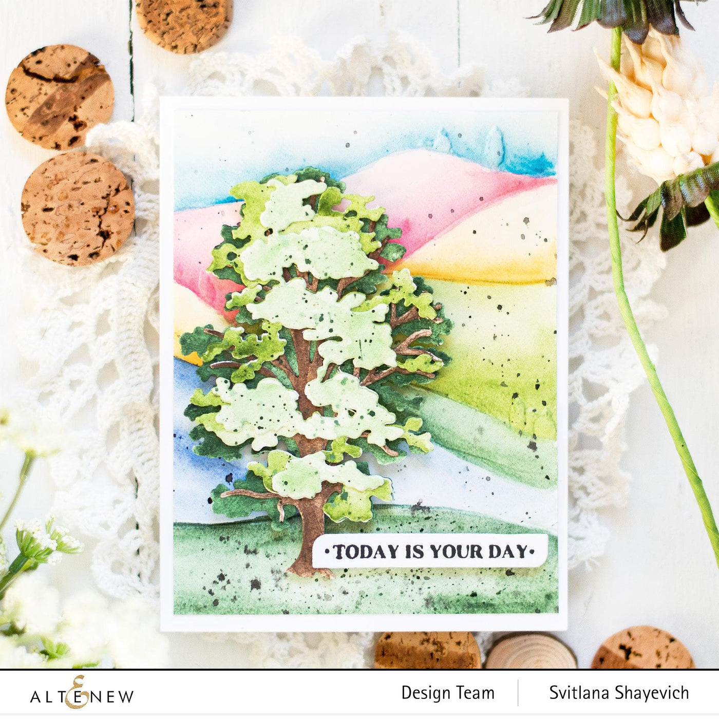 Stencil & Embossing Folder Bundle Rolling Hills