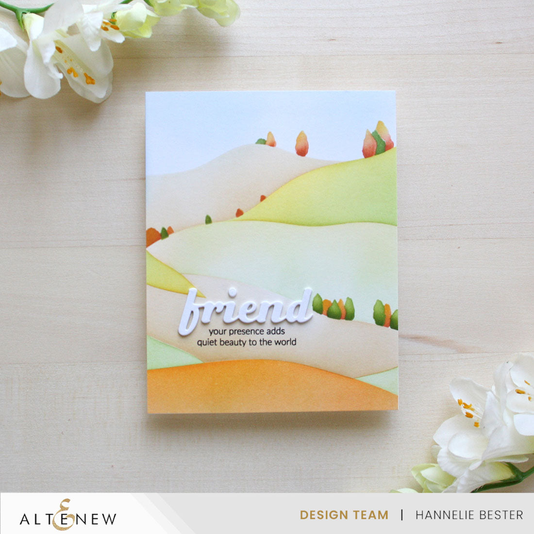 Stencil & Embossing Folder Bundle Rolling Hills