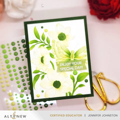 Stencil & Embossing Folder Bundle Serene Garden