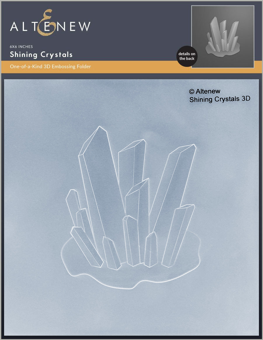 Stencil & Embossing Folder Bundle Shining Crystals