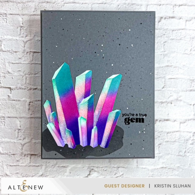 Stencil & Embossing Folder Bundle Shining Crystals
