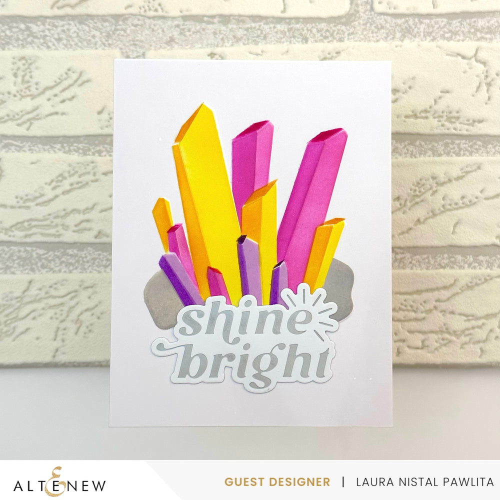 Stencil & Embossing Folder Bundle Shining Crystals