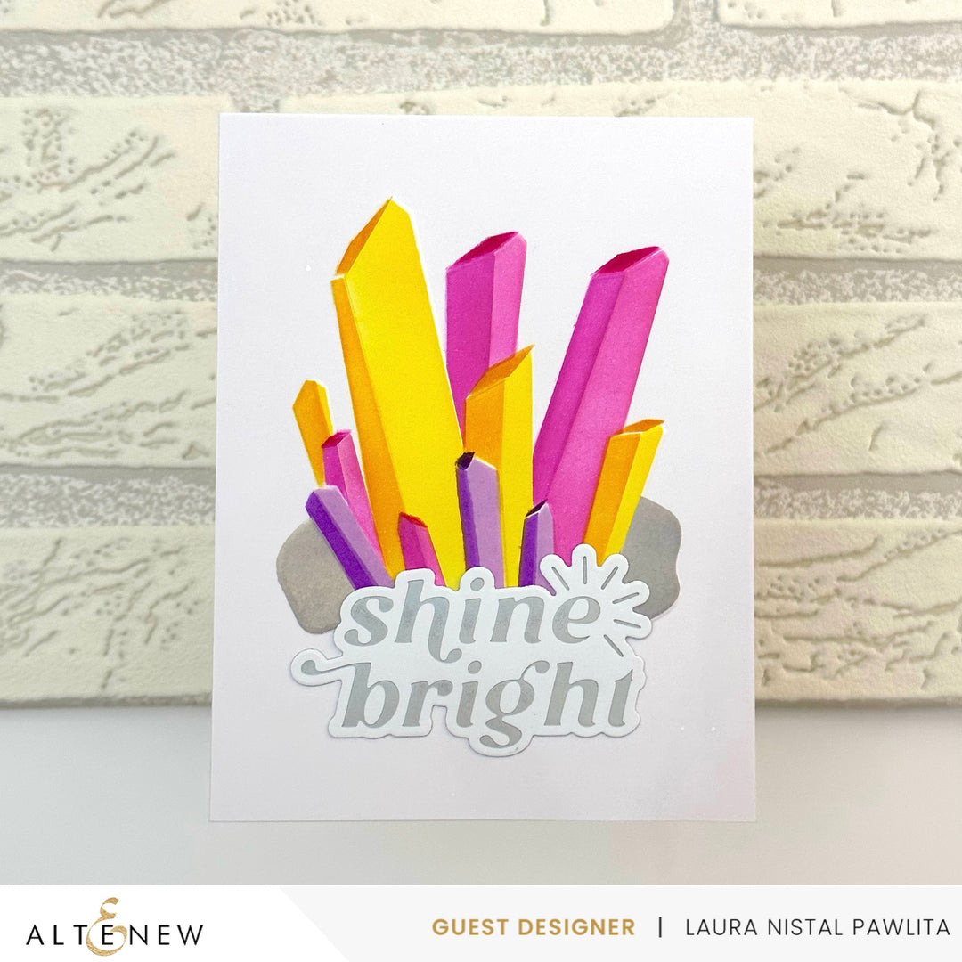 Stencil & Embossing Folder Bundle Shining Crystals