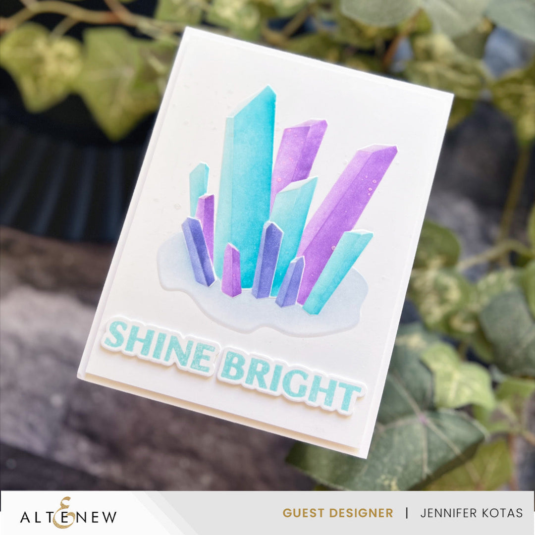 Stencil & Embossing Folder Bundle Shining Crystals