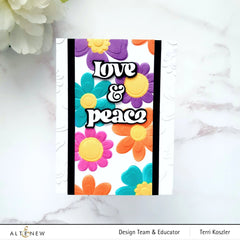 Stencil & Embossing Folder Bundle Sixties Sunshine