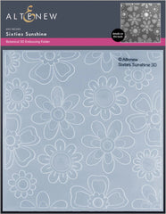 Stencil & Embossing Folder Bundle Sixties Sunshine