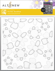Stencil & Embossing Folder Bundle Sixties Sunshine