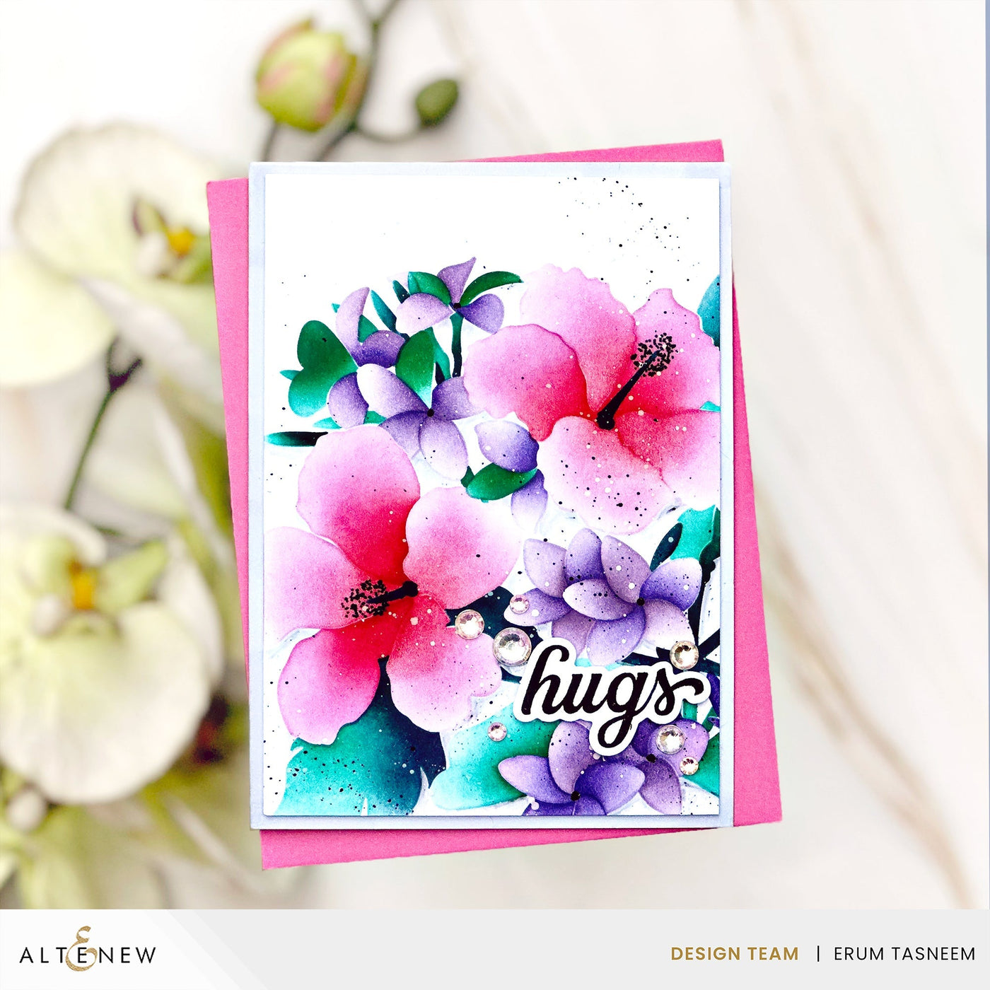 Stencil & Embossing Folder Bundle Sun-Kissed Blooms