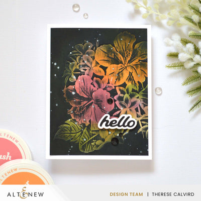 Stencil & Embossing Folder Bundle Sun-Kissed Blooms