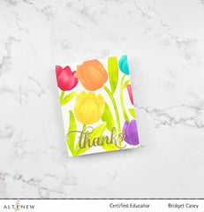 Stencil & Embossing Folder Bundle Tulip