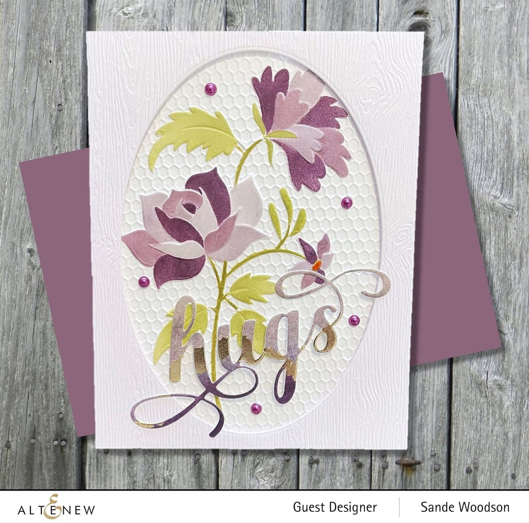 Stencil & Embossing Folder Bundle Vintage Lace