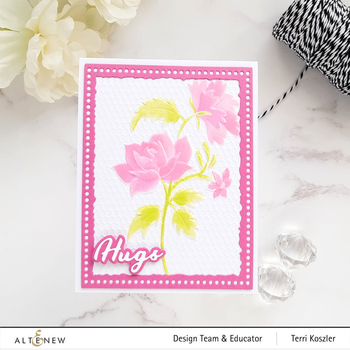 Stencil & Embossing Folder Bundle Vintage Lace