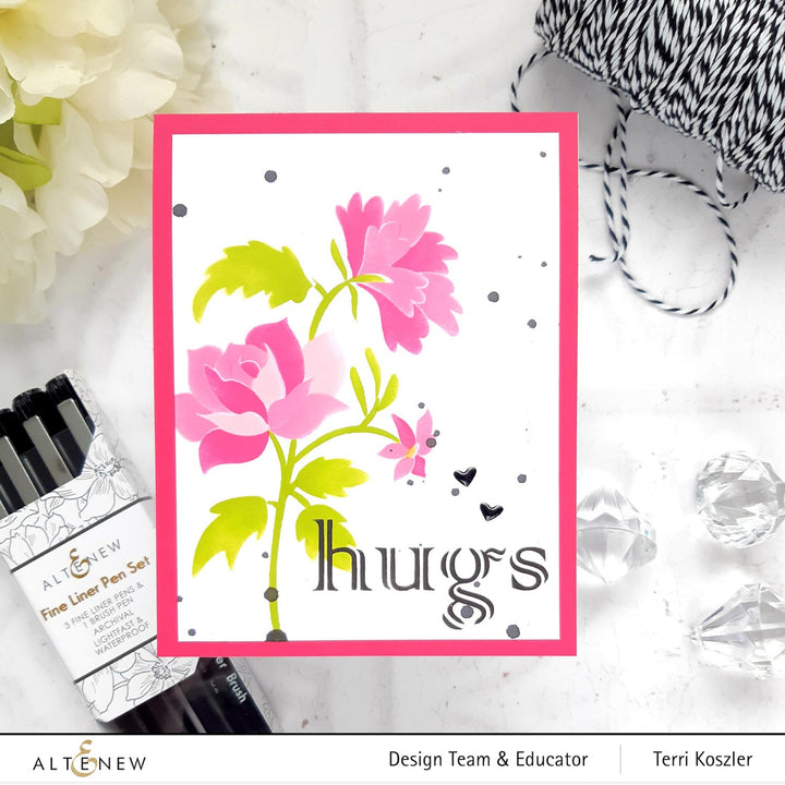 Stencil & Embossing Folder Bundle Vintage Lace