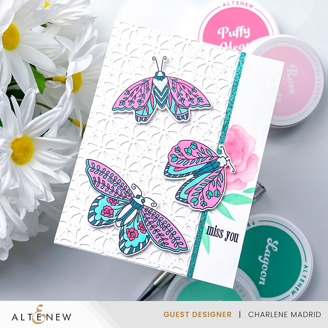 Stencil & Embossing Folder Bundle Whimsy Motif