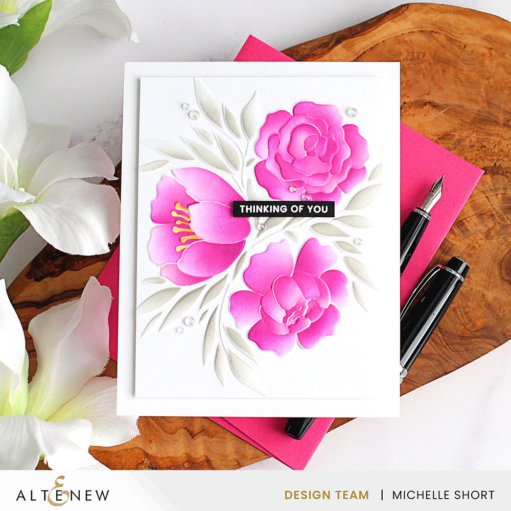 Stencil & Embossing Folder Bundle Whimsy Motif