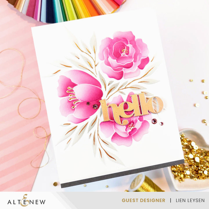 Stencil & Embossing Folder Bundle Whimsy Motif