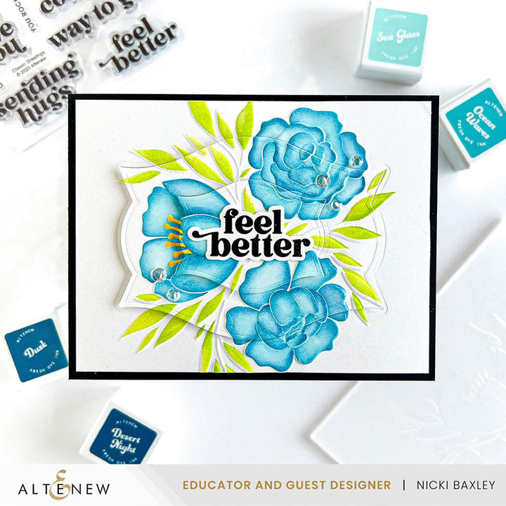 Stencil & Embossing Folder Bundle Whimsy Motif