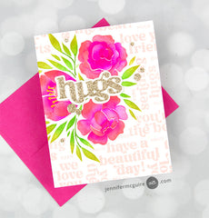 Stencil & Embossing Folder Bundle Whimsy Motif