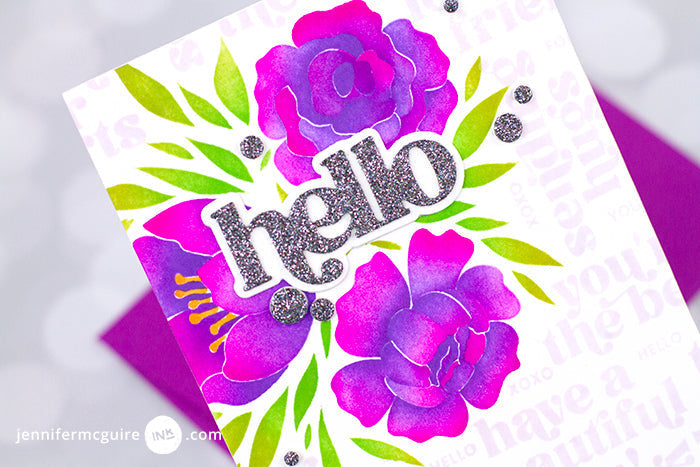 Stencil & Embossing Folder Bundle Whimsy Motif
